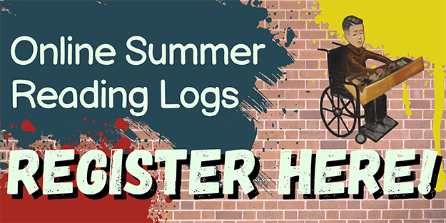 VCPL Summer Reading Log logo